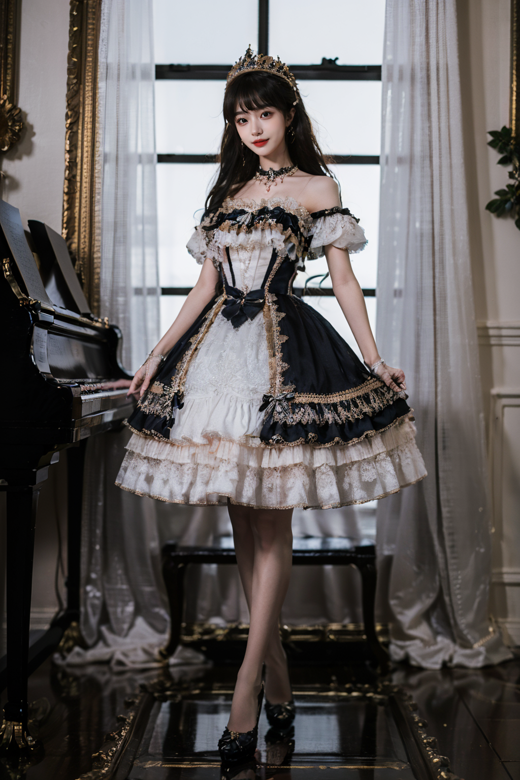 01732-977700406-realistic, photorealistic, masterpiece, absurdres, incredibly absurdres, extremely detailed, best quality, lodress, high heels,.png